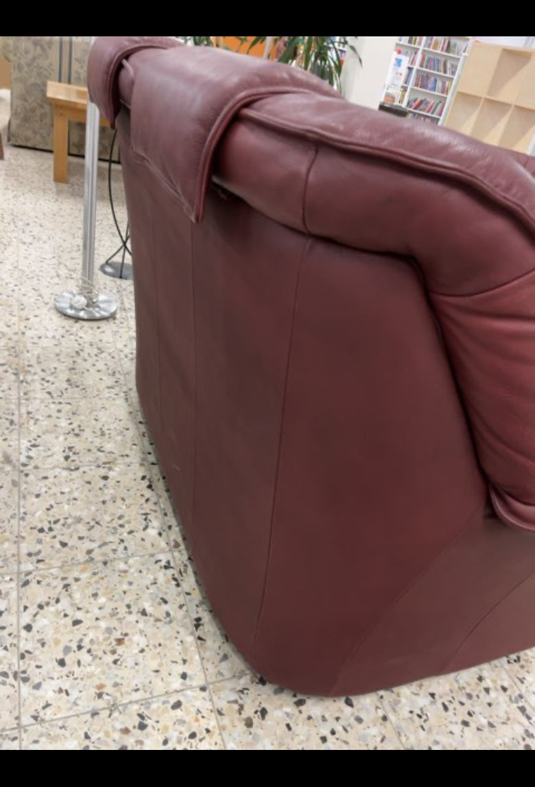 2 personers lædersofa